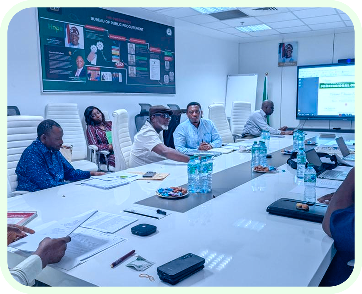 Official signing ceremony for the Nigeria Procurement Certification Programme